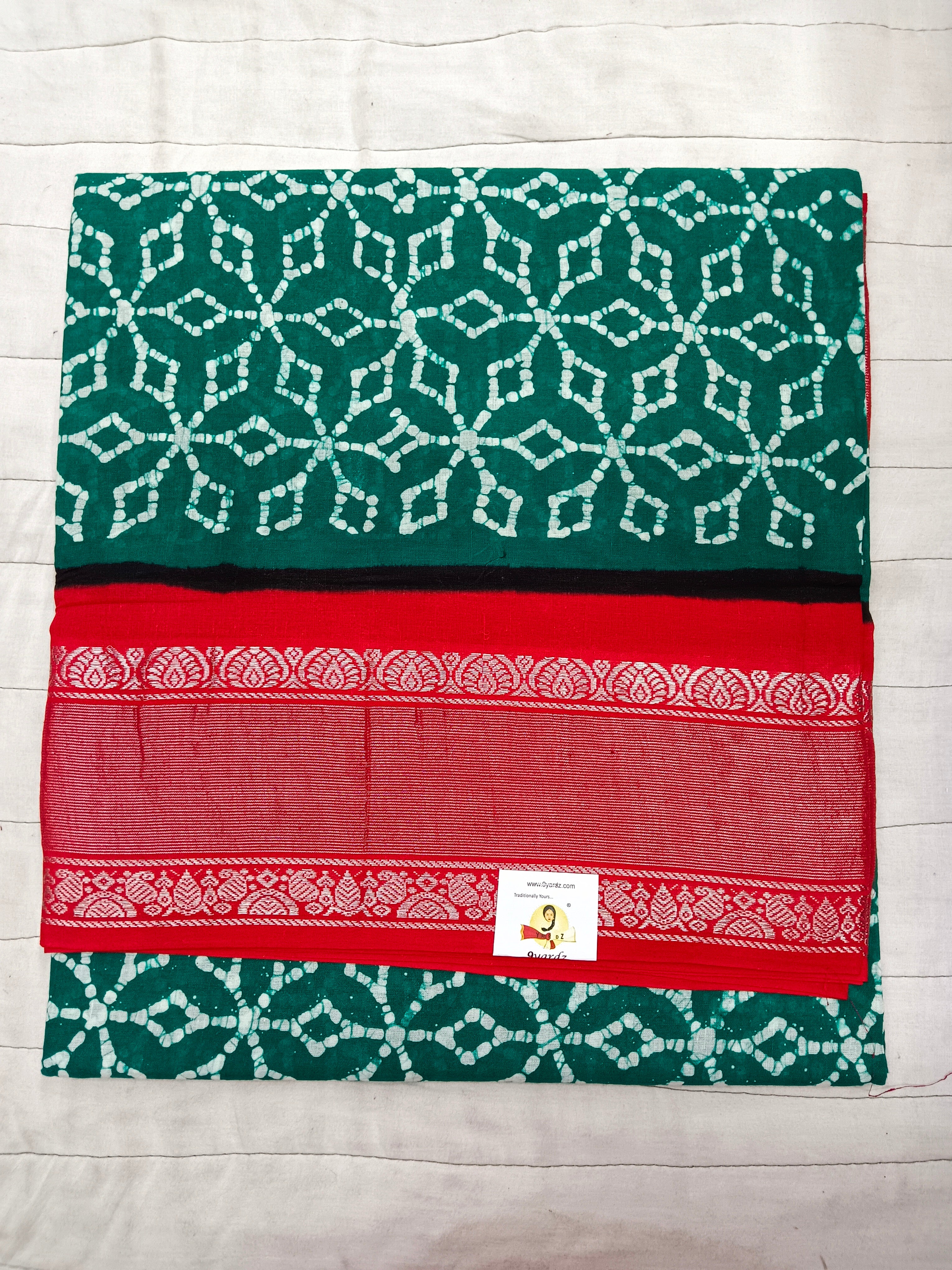 Sungudi cotton 6 yards