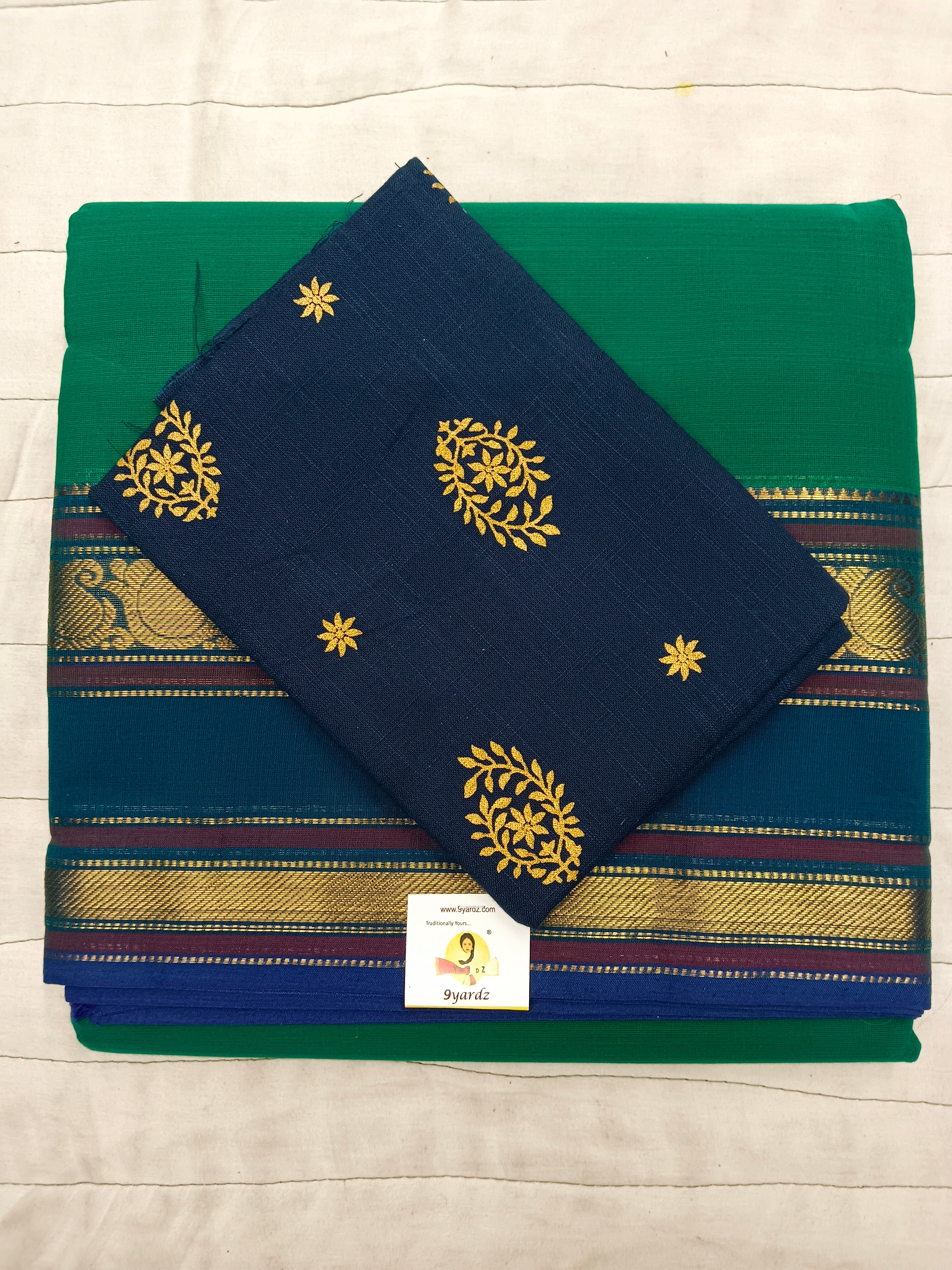 Arupukottai cotton 10 yards madisar