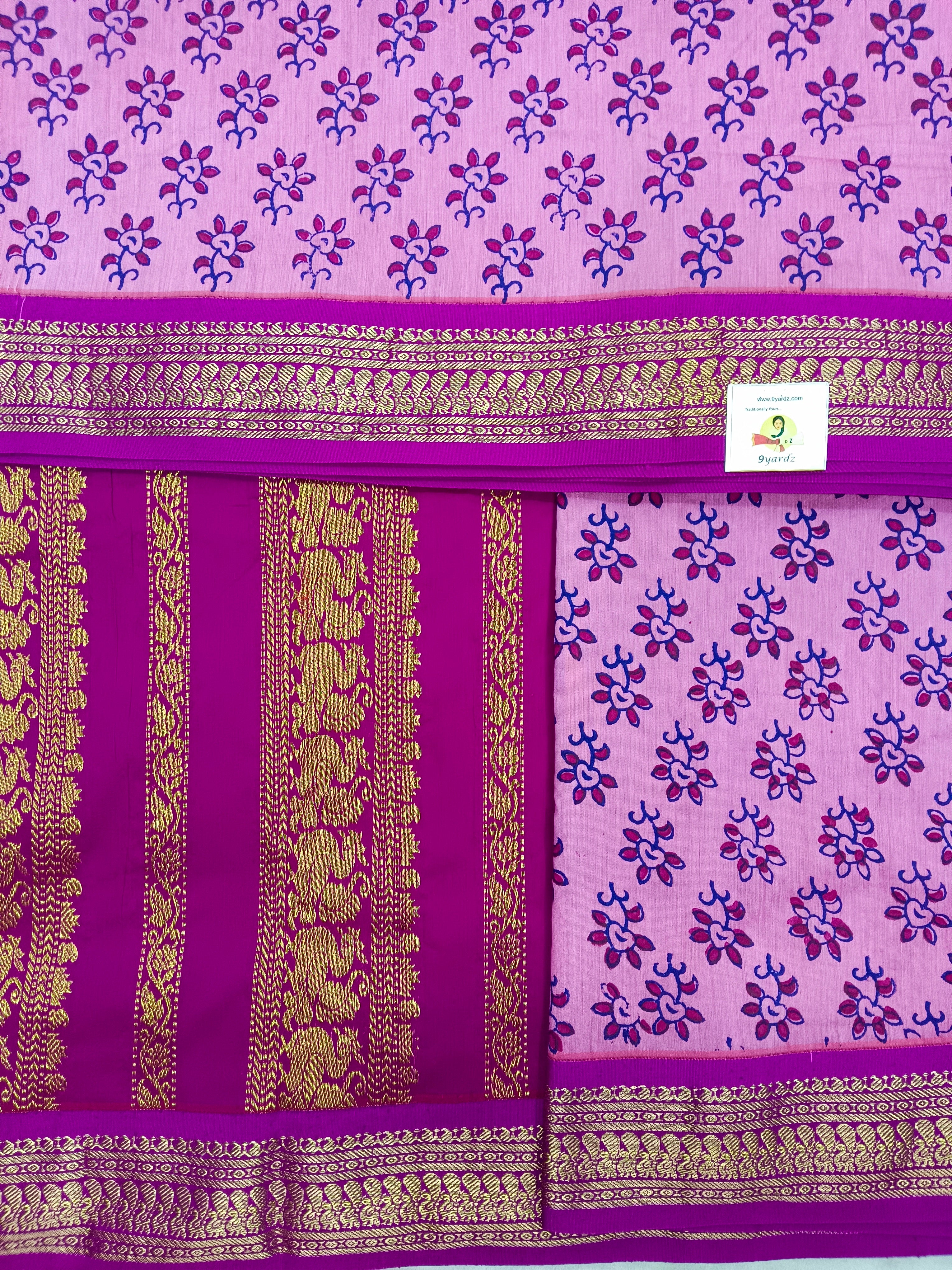 Kalyani Cotton Printed 9.5yards