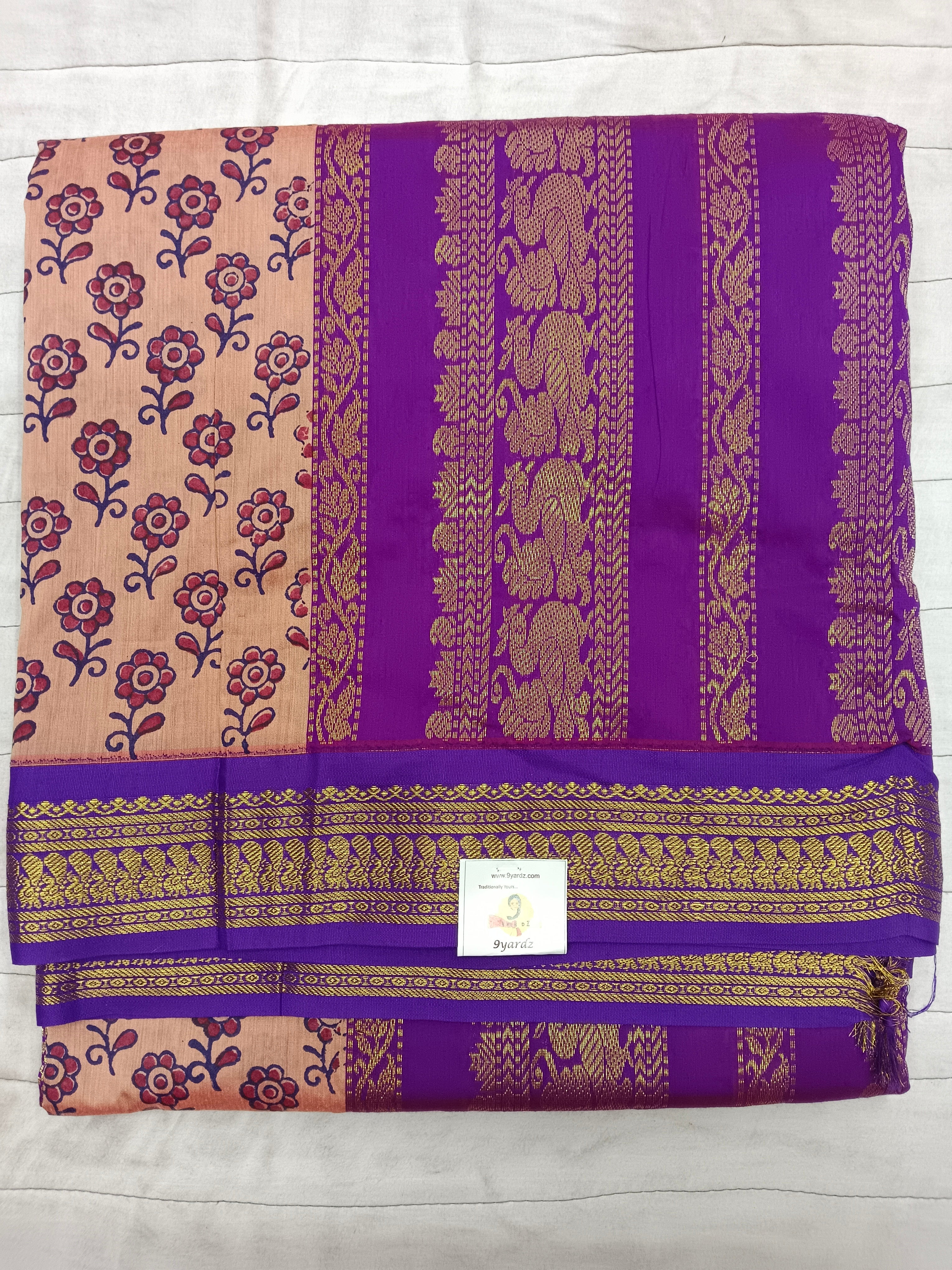 Kalyani Cotton Printed 9.5yards