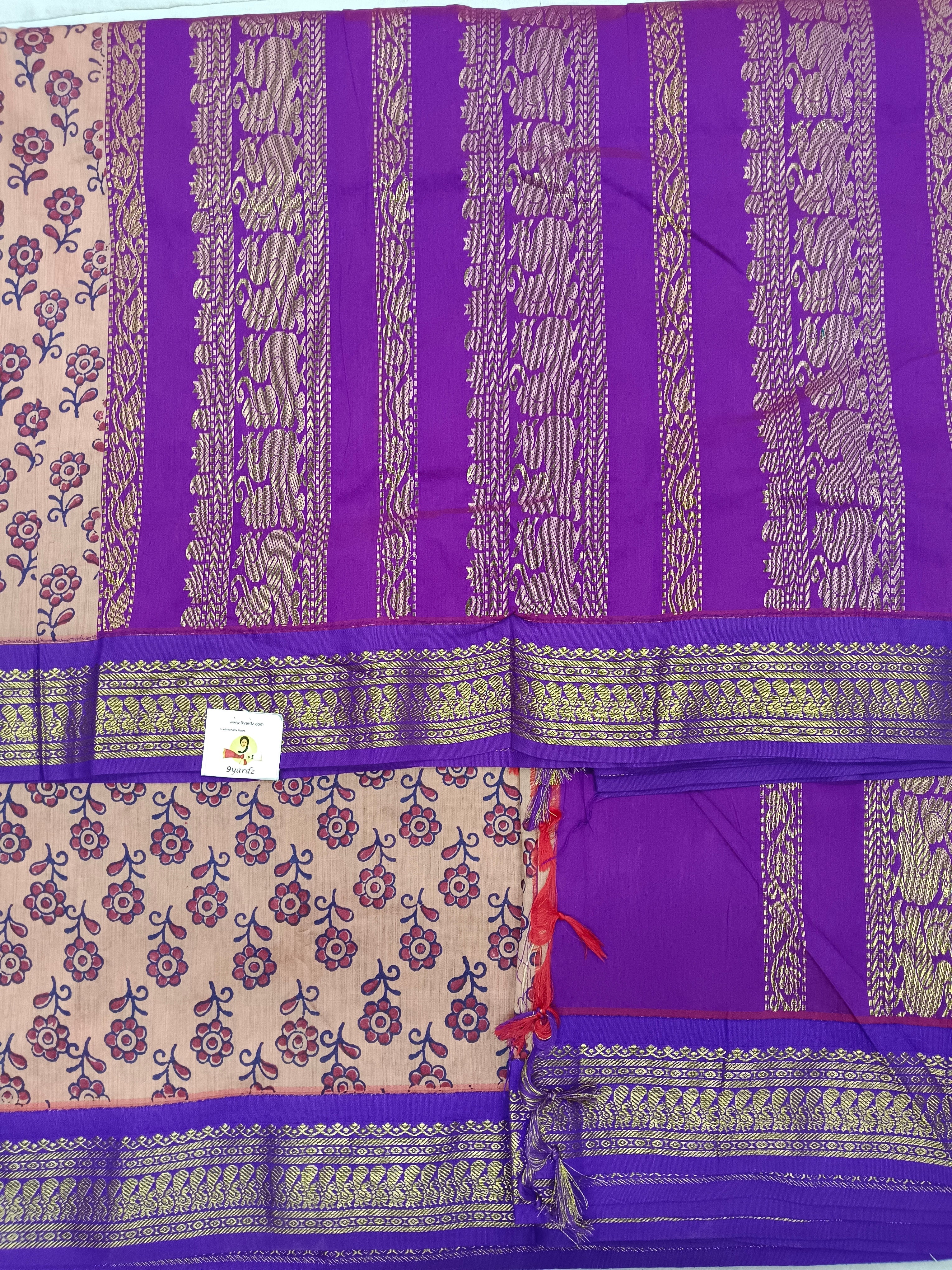 Kalyani Cotton Printed 9.5yards
