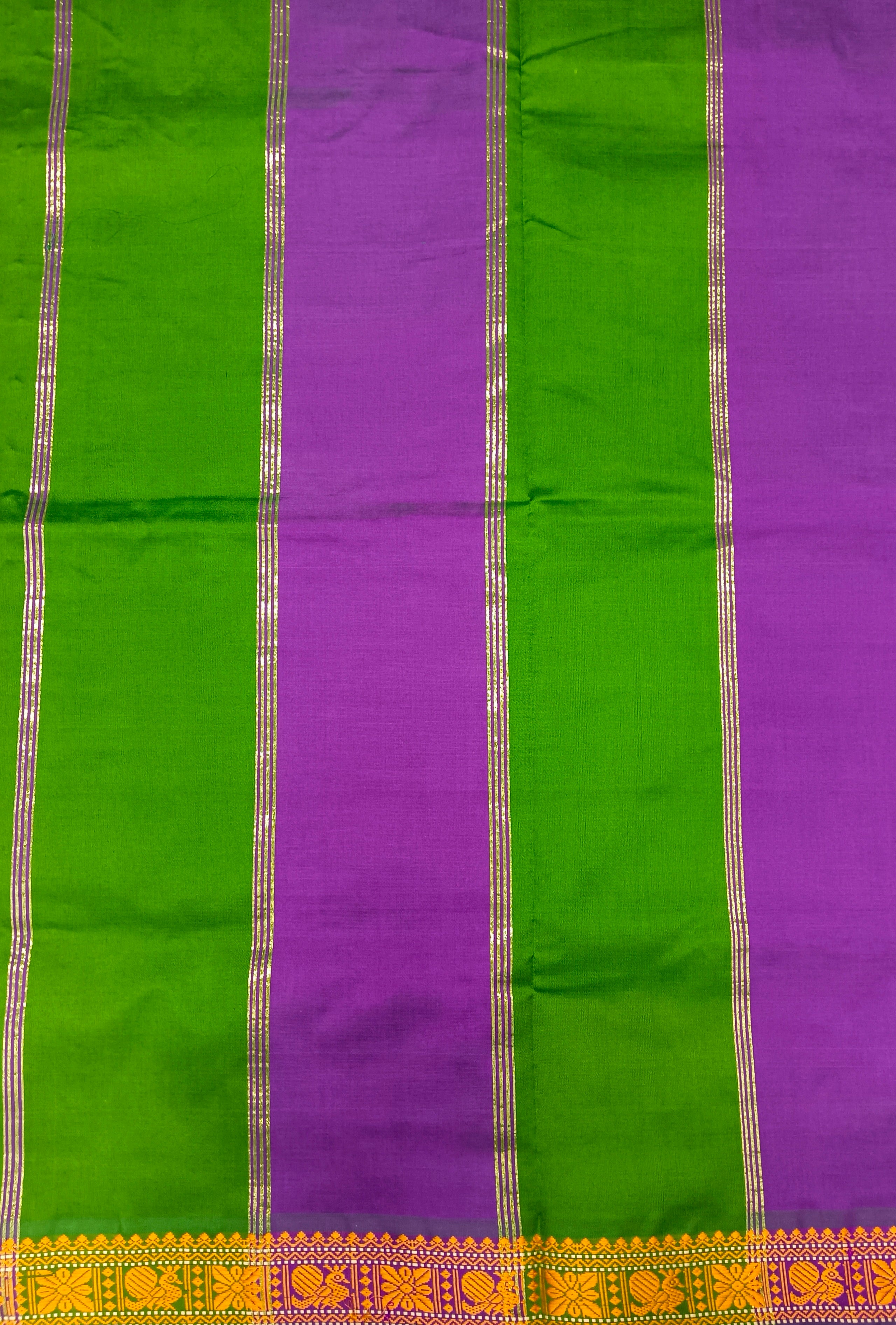Semi silk cotton 6Yards