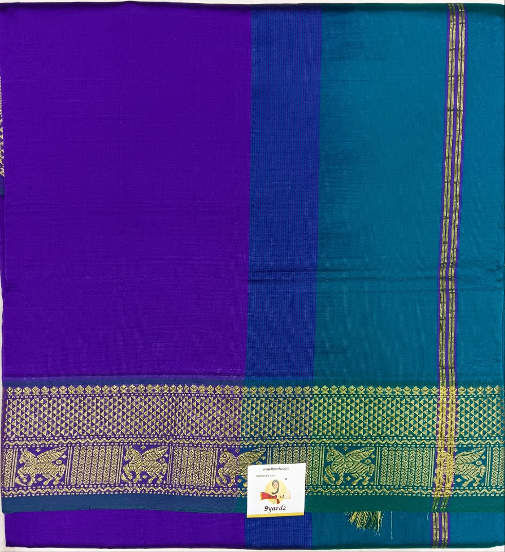 Semi silk cotton 6Yards