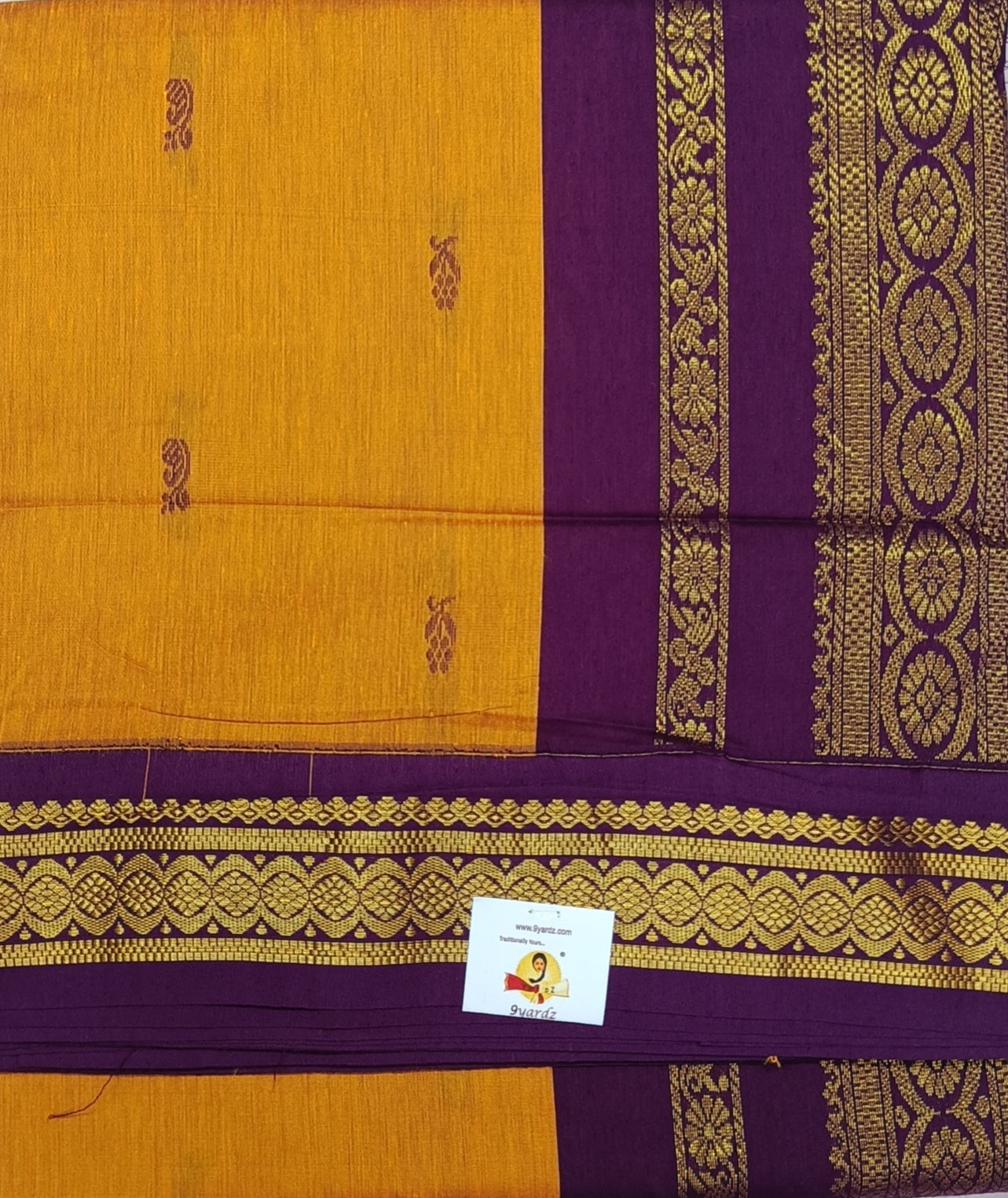 Kalyani Cotton Butta  9.5yards