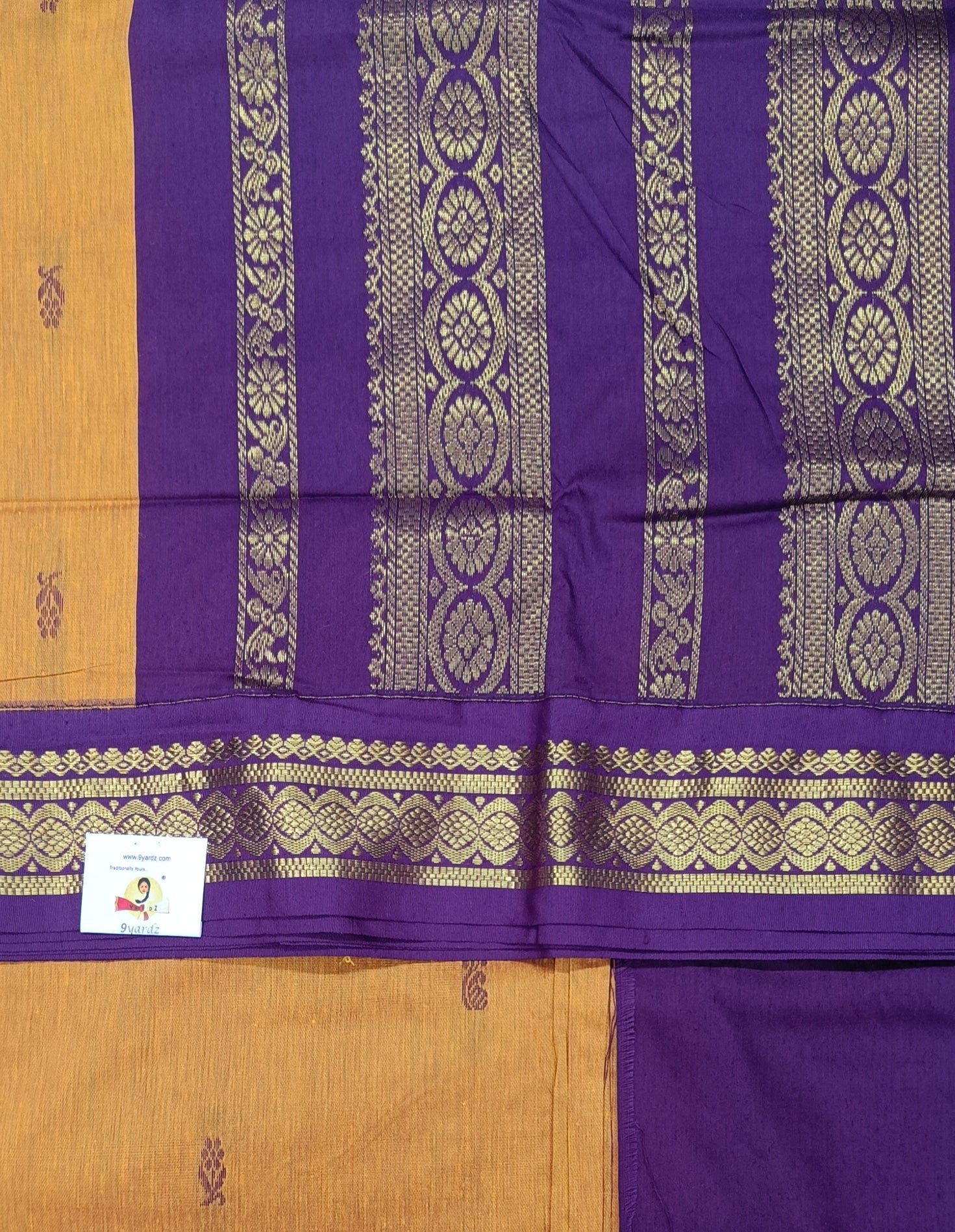 Kalyani Cotton Butta  9.5yards