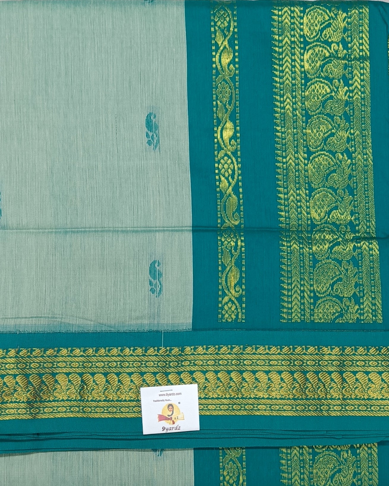 Kalyani Cotton Butta  9.5yards