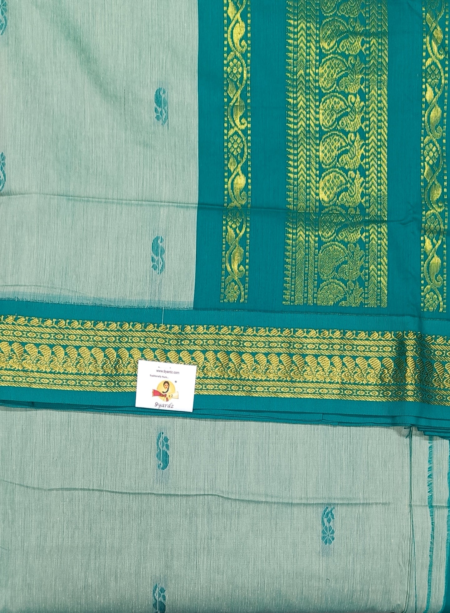 Kalyani Cotton Butta  9.5yards