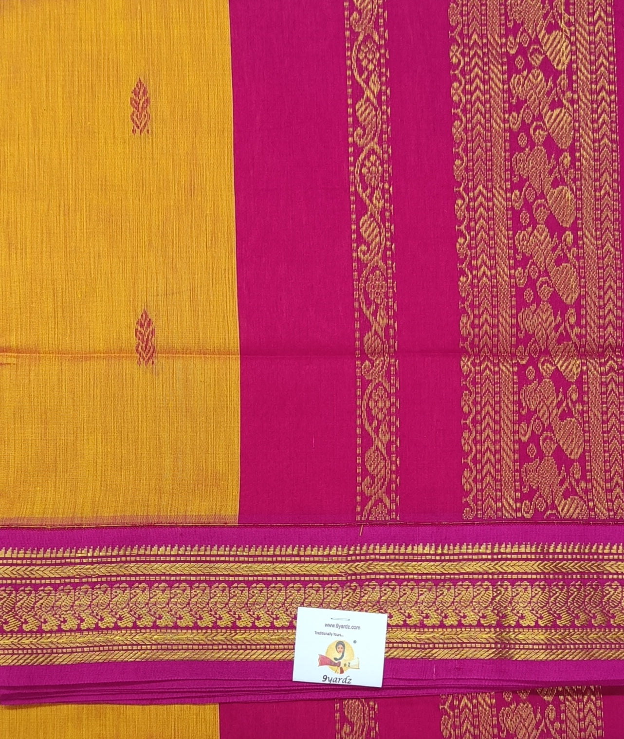 Kalyani Cotton Butta  9.5yards