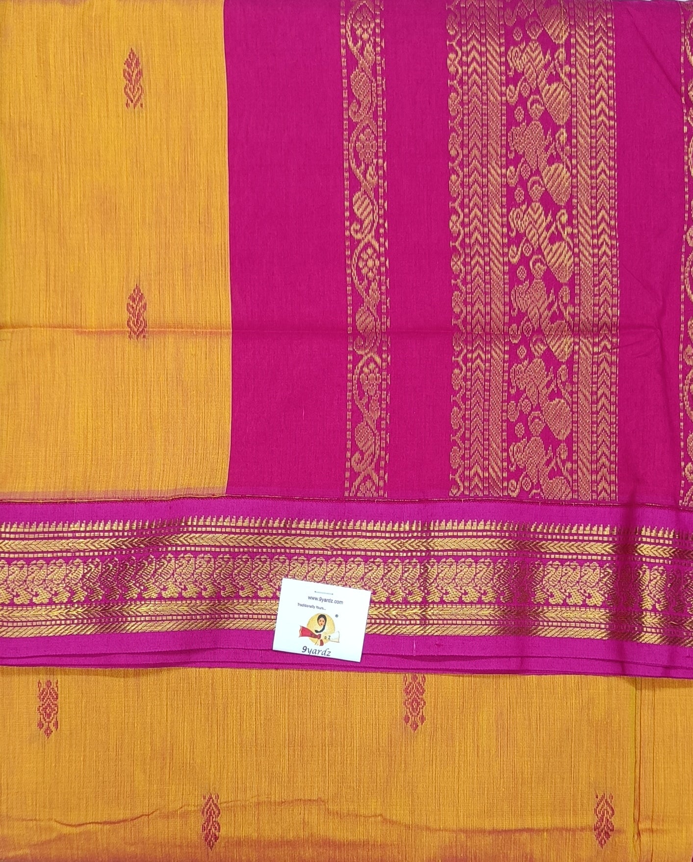 Kalyani Cotton Butta  9.5yards
