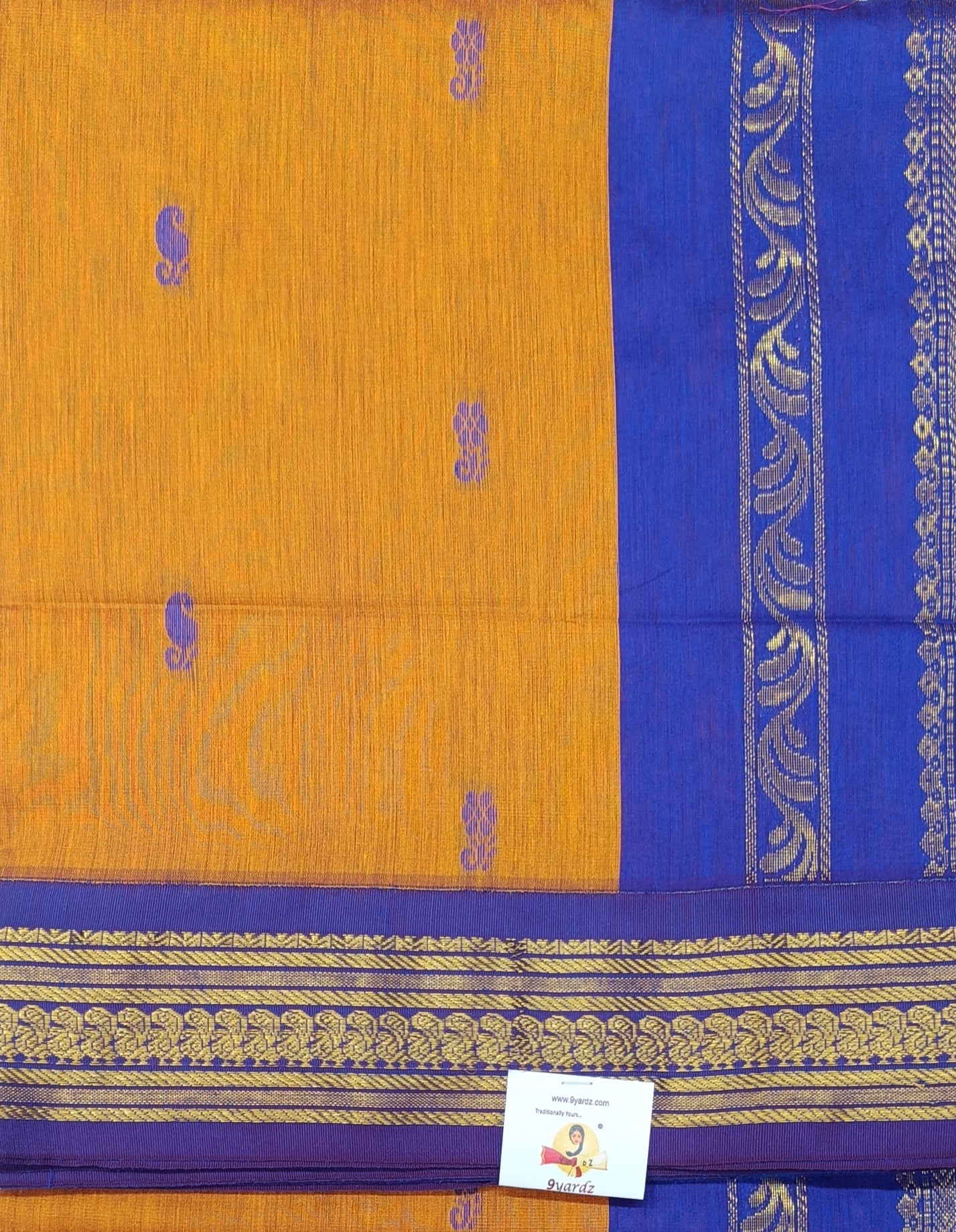 Kalyani Cotton Butta  9.5yards