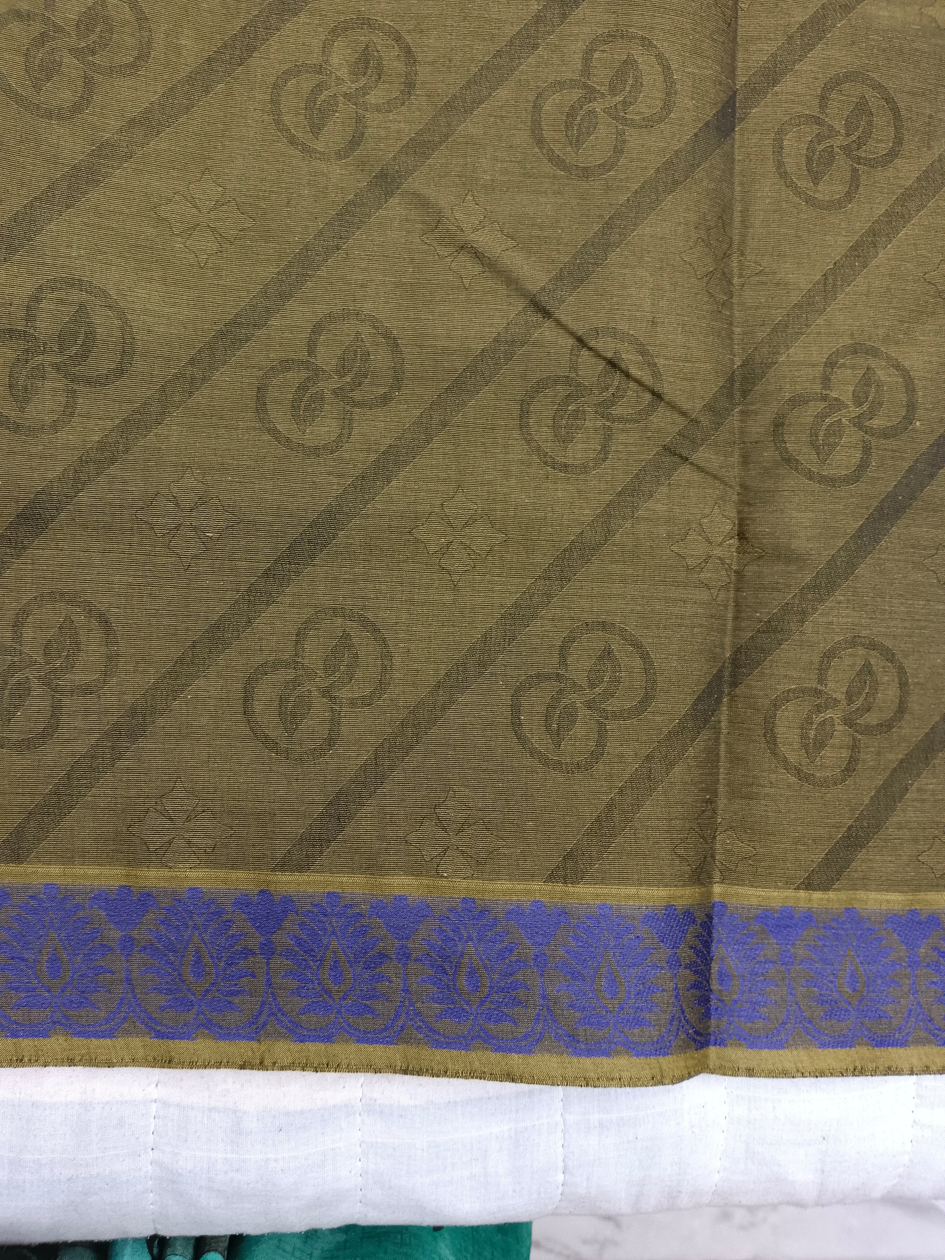 Rich Cotton Embossed sarees