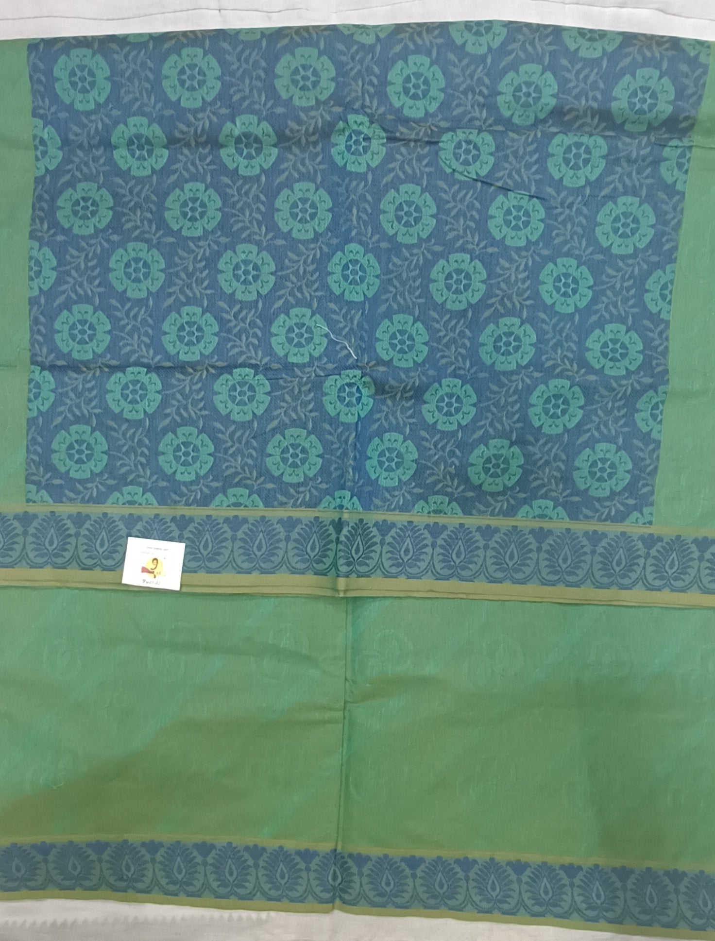 Rich Cotton Embossed sarees