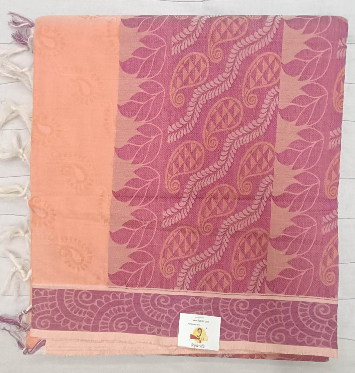 Rich Cotton Embossed sarees