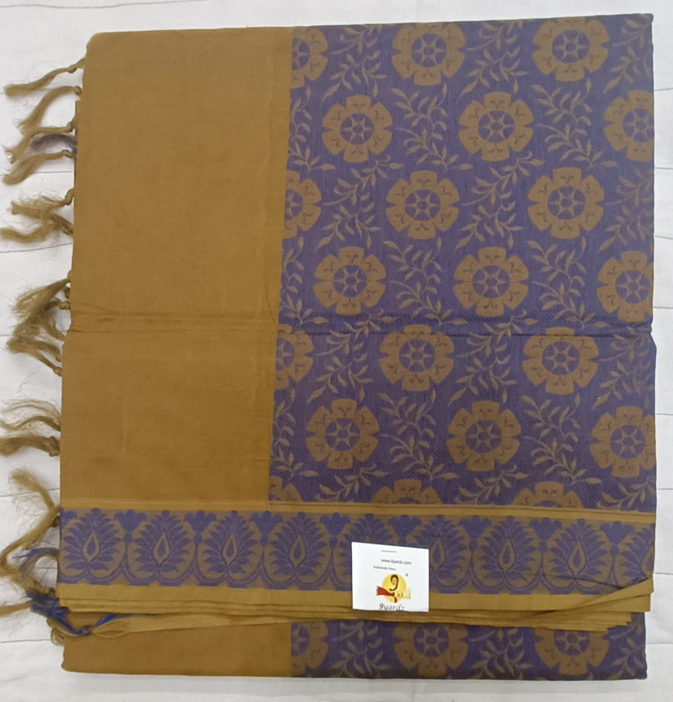 Rich Cotton Embossed sarees