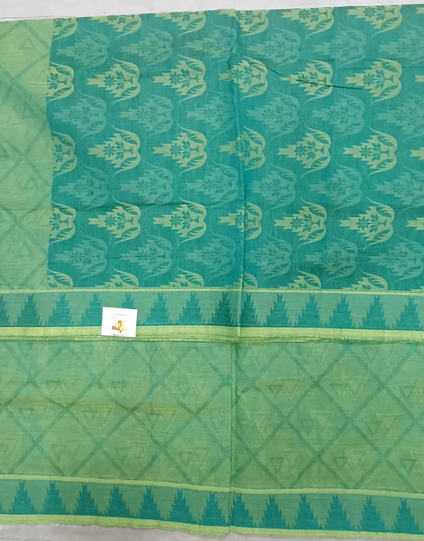 Rich Cotton Embossed sarees