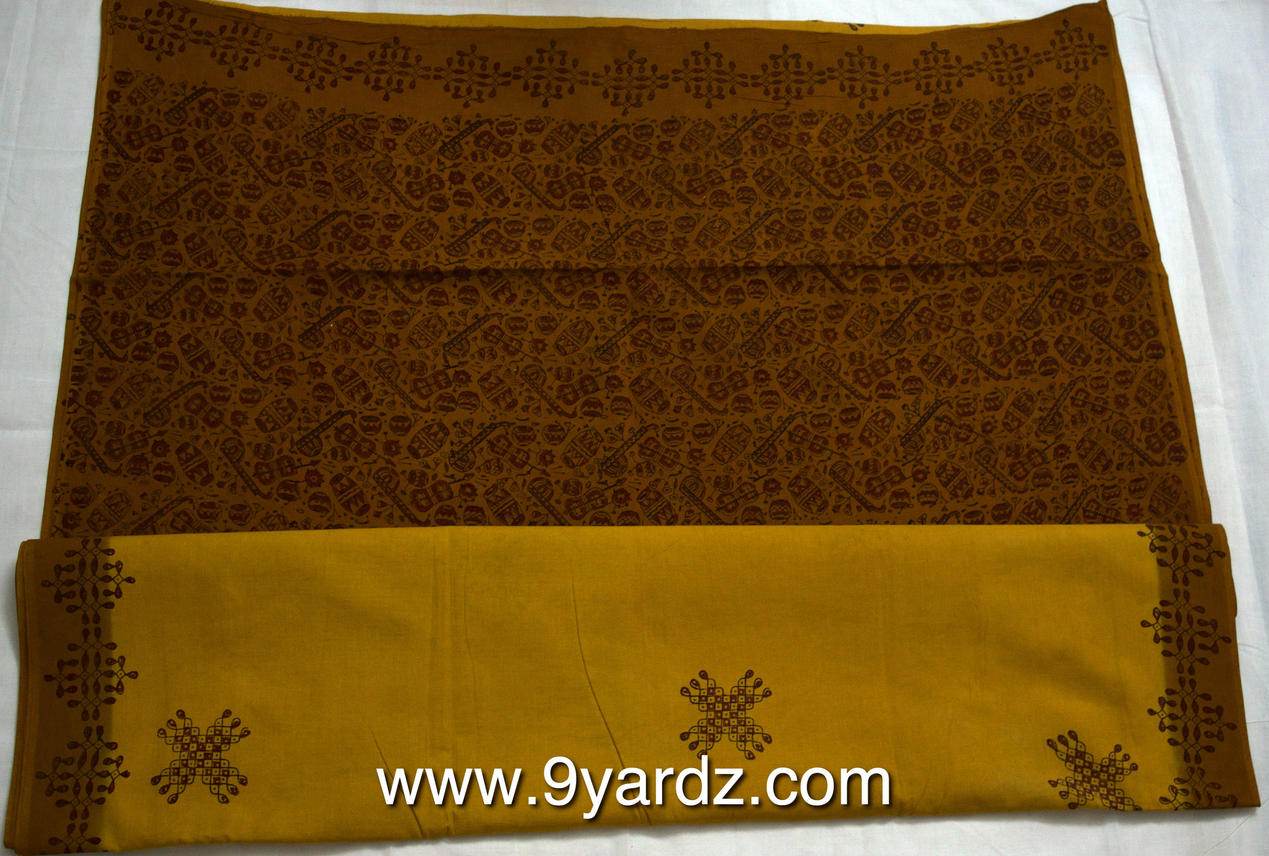 Kolam design - Sungudi 9 yards