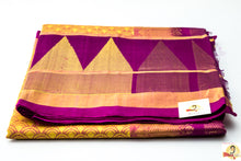 Load image into Gallery viewer, Kuppadam Silk Cotton- Pale Yellow