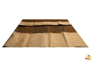 Maheshwari Silk Cotton- Golden Brown
