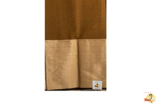 Load image into Gallery viewer, Maheshwari Silk Cotton- Golden Brown