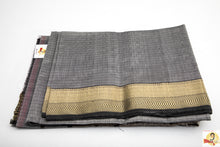 Load image into Gallery viewer, Maheshwari Silk Cotton- Grey