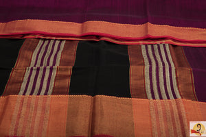 Maheshwari Silk Cotton- Magenta
