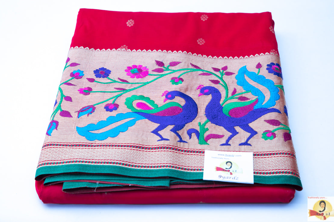 Paitani Art Silk - Red
