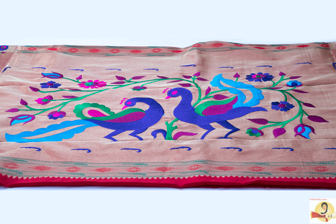 Paitani Art Silk - Red