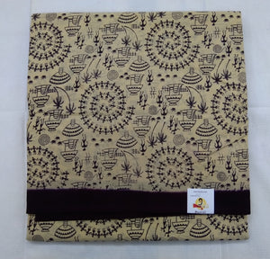 Warli Print 9.5 yards