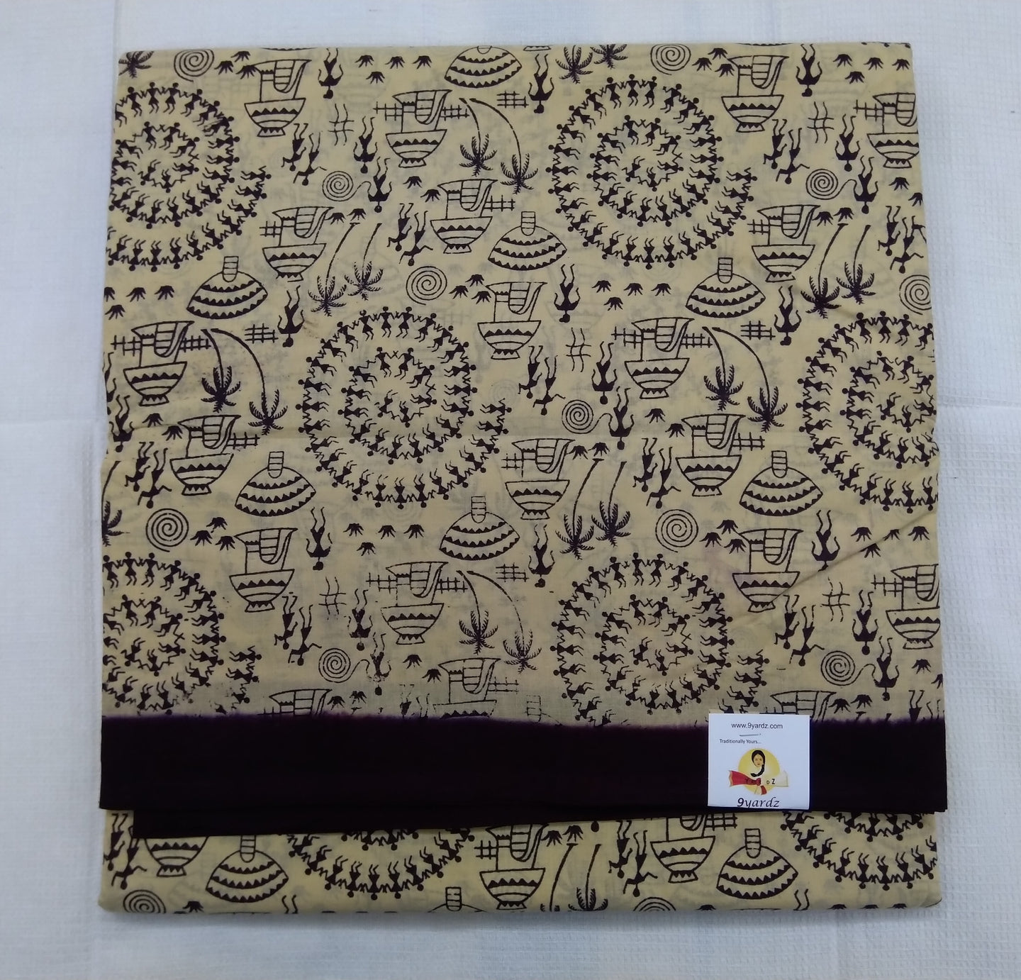 Warli Print 9.5 yards