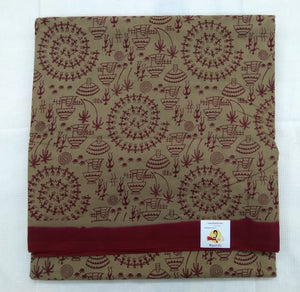 Warli Print 9.5 yards