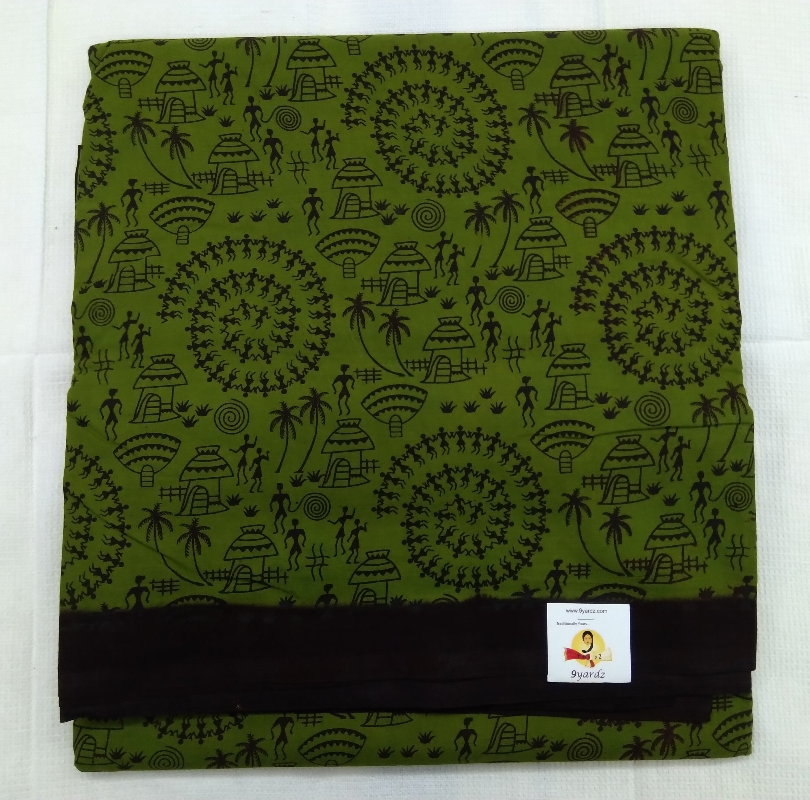 Warli Print 9.5 yards
