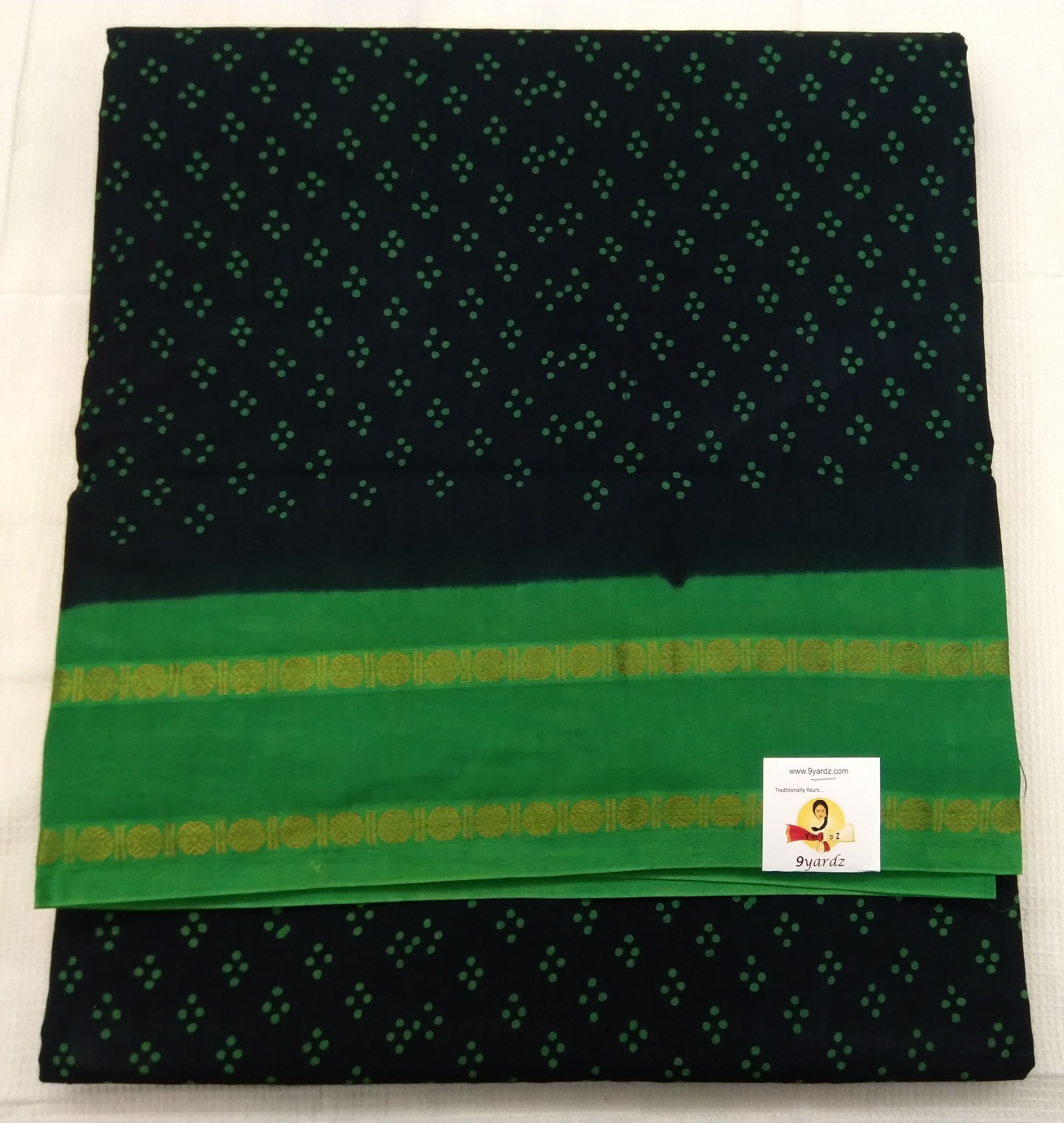 Sungudi contrast- Green by green