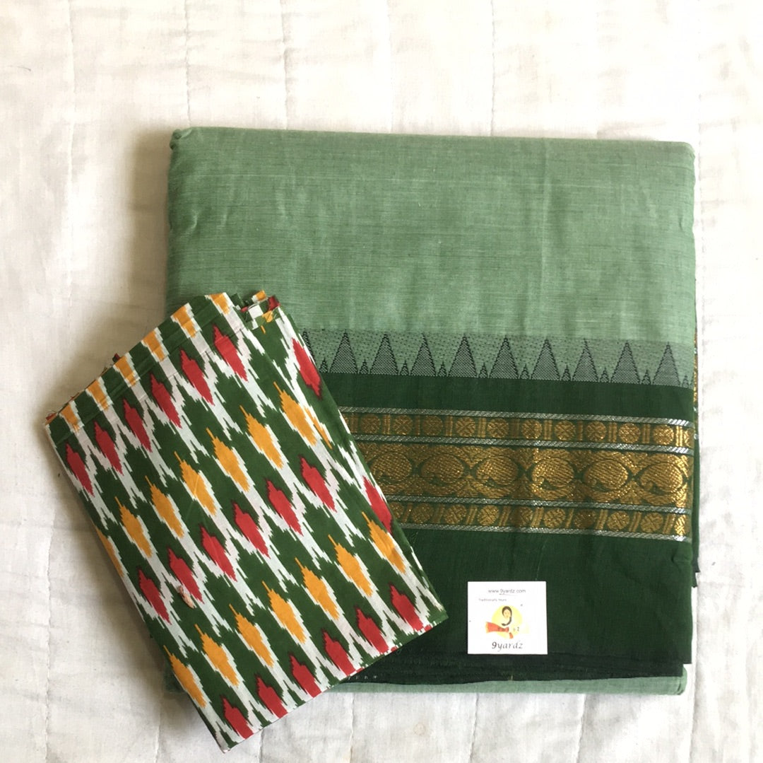 Arupukottai cotton 10 yards madisar
