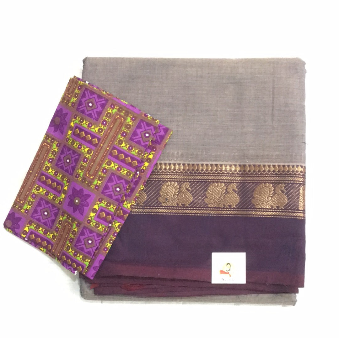 Arupukottai cotton 10 yards madisar