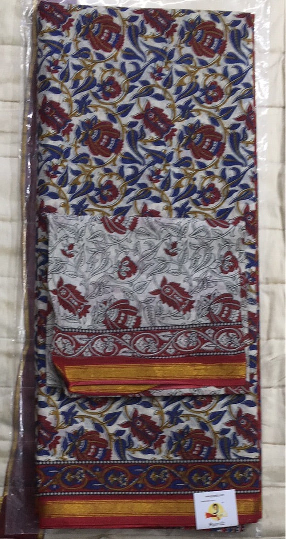 Chanderi cotton 6 yards