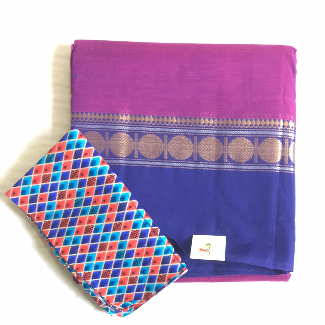 Arupukottai cotton 10 yards madisar