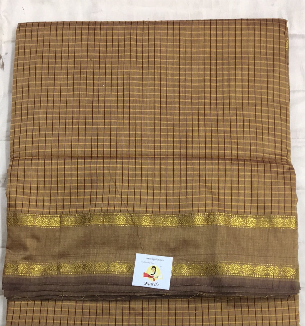 Kalyani Cotton checked  9.7 yards
