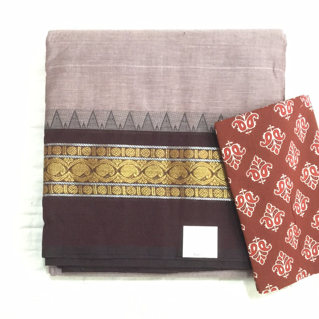 Arupukottai cotton 10 yards madisar