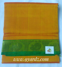 Load image into Gallery viewer, Pure Silk cotton - mango yellow by green